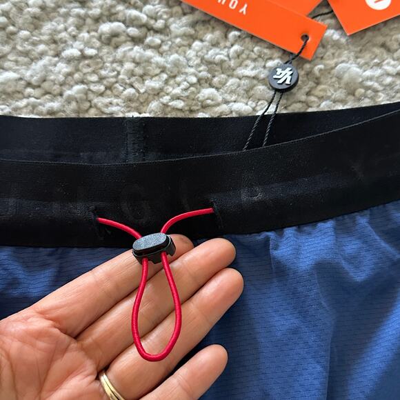 Men's YoungLA Compression Shorts L, NWT Blue - Picture 3 of 8